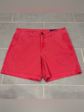 vineyard vines 7” island short - red
